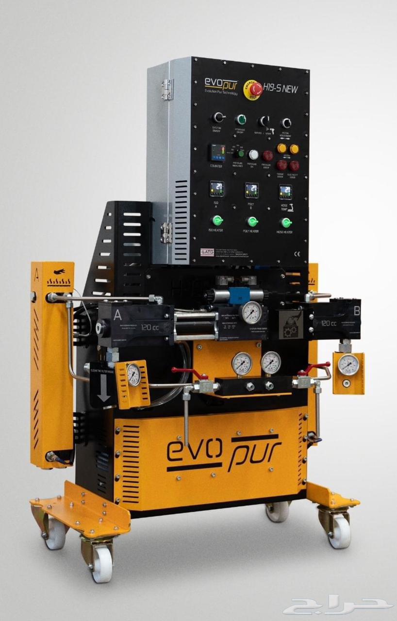 ماكينة عزل فوم بولي يوريثان جديدة لم تستخدم بعد64229557328899110