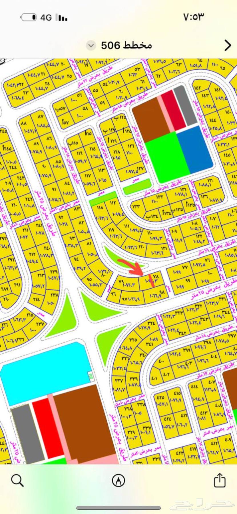 Plot for sale in King Abdullah Suburb in Jizan64239752491139110