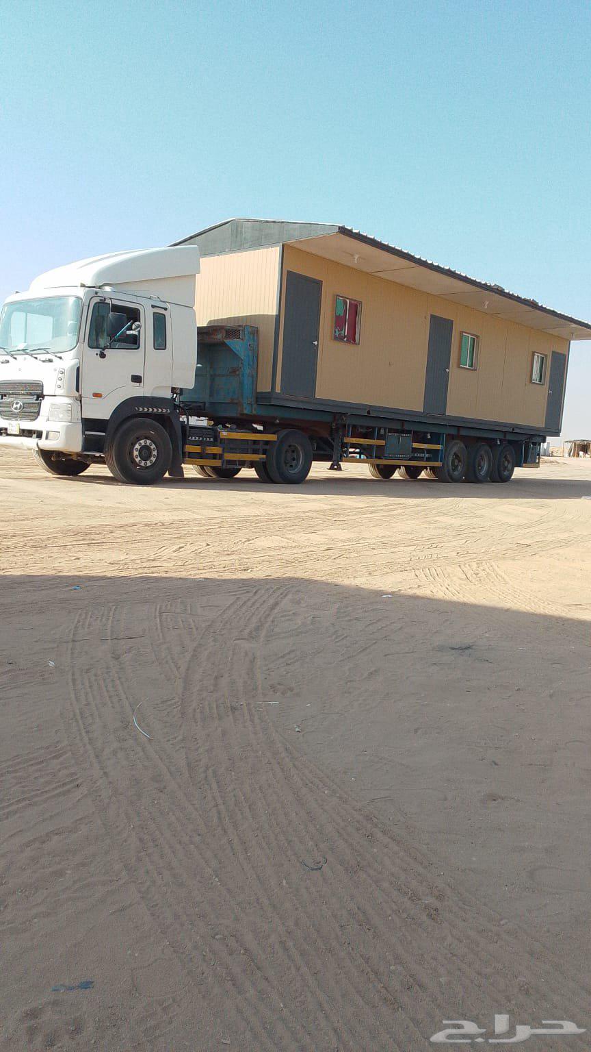 نقل الكرفانات والمخيمات ولبيوات الجاهزه مولدات بركسات64229385625859110