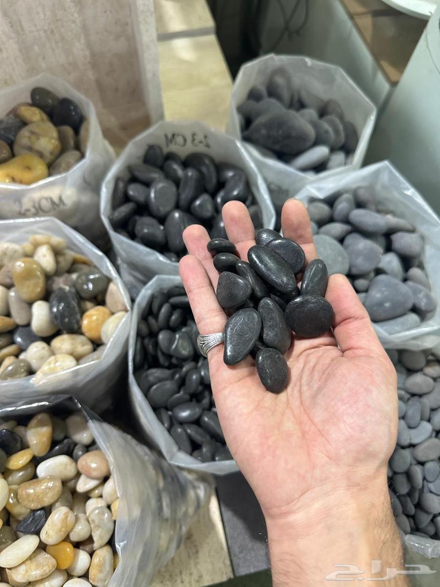 حجر زينه بحص زينه حصى زينه للحدائق ولممرات وديكوارات داخليه64225865015553113