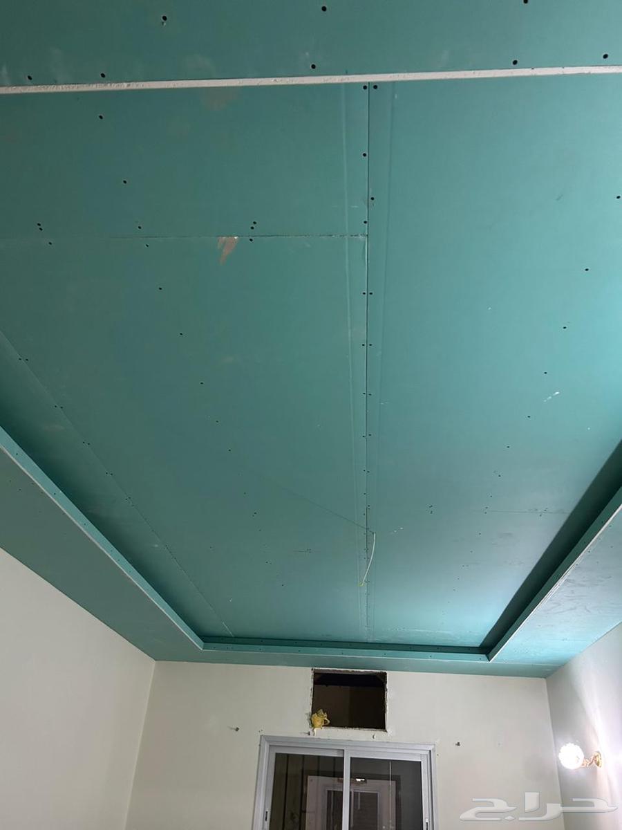 معلم جبس بورد اسمنت بورد وجبس مستعار بديل الخشب بديل الرخام64229183861121113