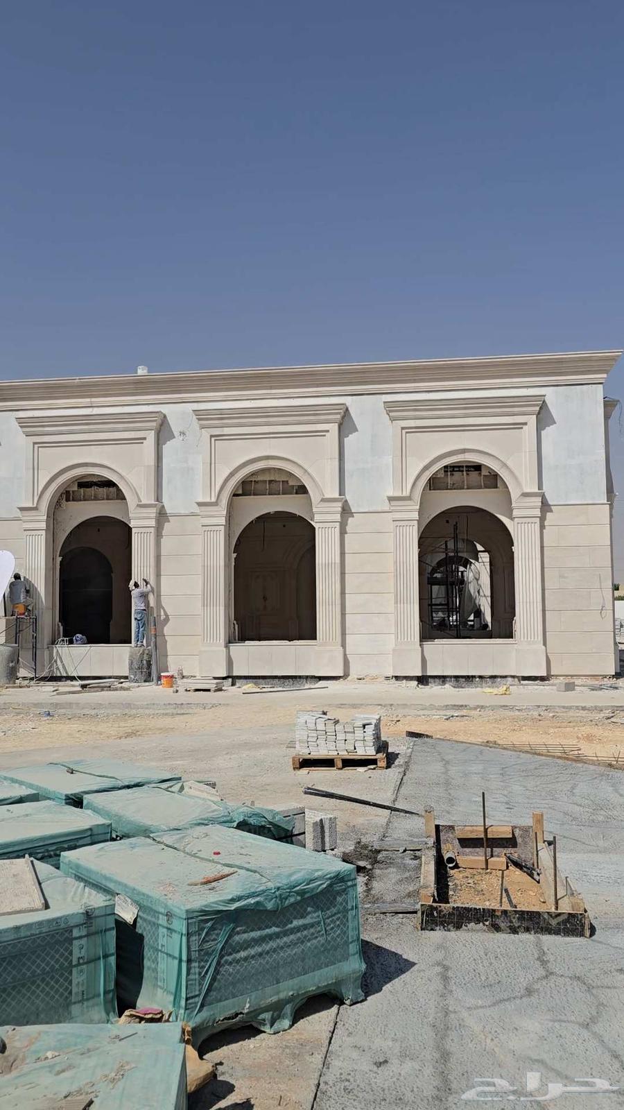 Design and implementation of all types of facades, especially Riyadh stone facades64167639498370110