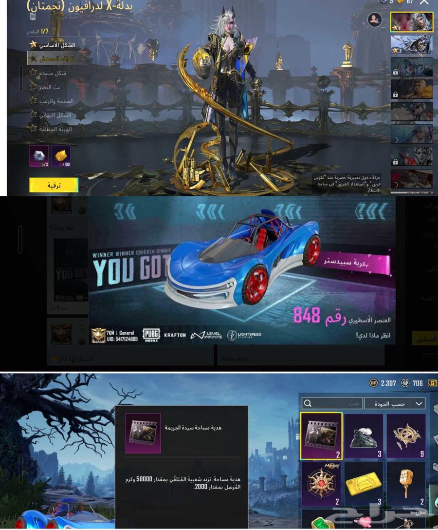 بيع حساب ببجي العالمية ليفل 82 مجموعة 6364424132405507111