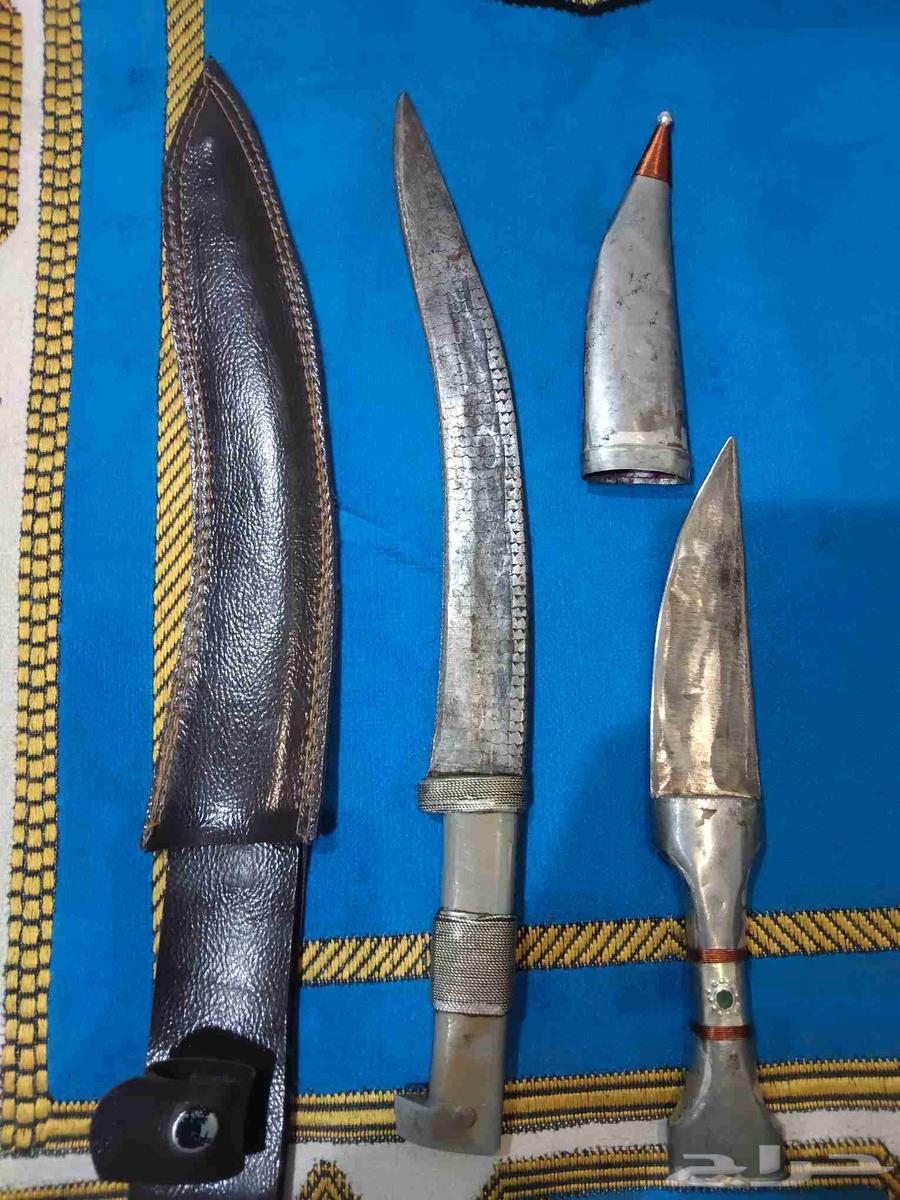 Handmade Spanner, One Span Long, with an Old, Heavy, Traditional Knife64671552991234110