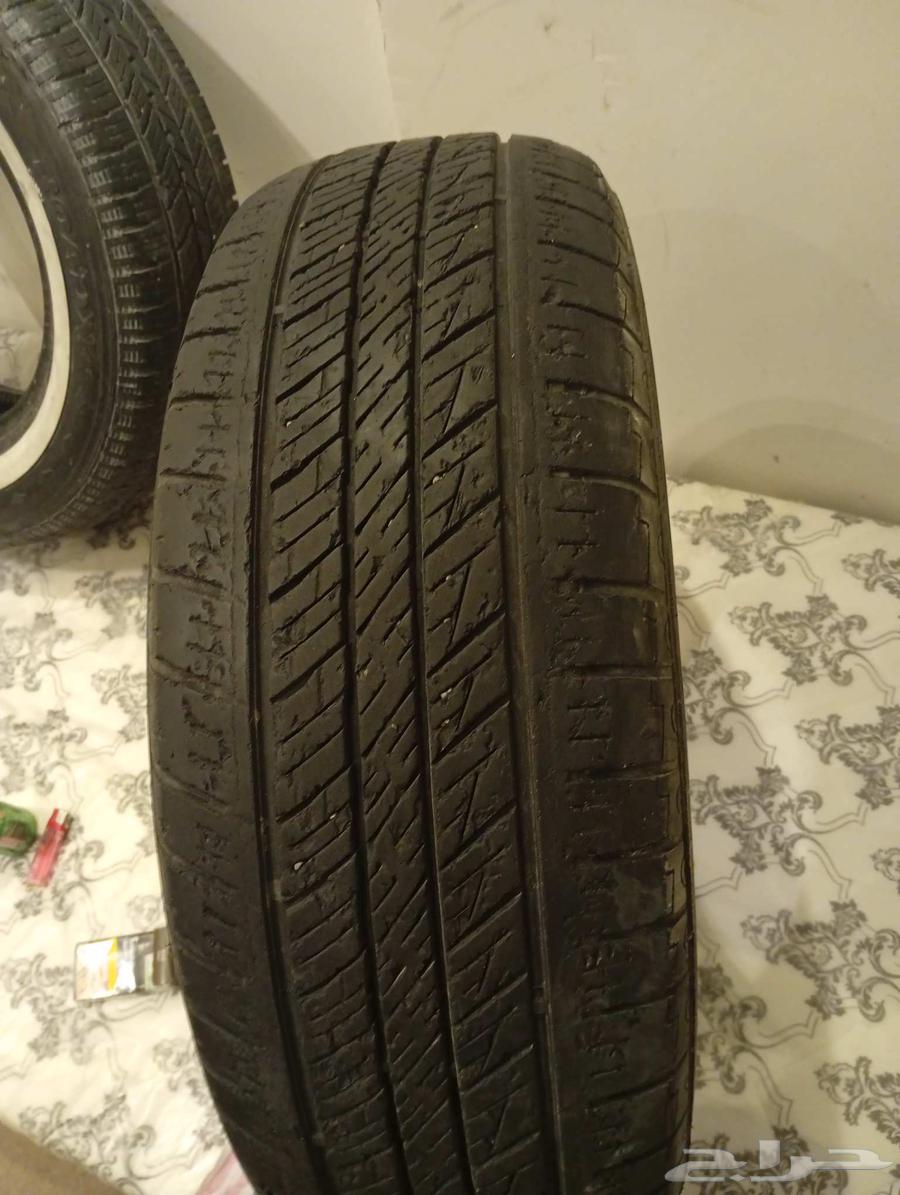 كفرين خط مقاس 225 70 15 نظيفه للبيع64613618365315114