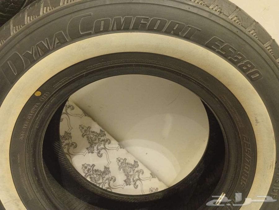 كفرين خط مقاس 225 70 15 نظيفه للبيع64613618365315111