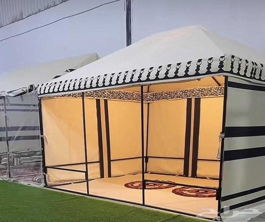 اقمشه خيام شعر تفصيل مجلس بيت شعر في مكه مظلات سواتر مكه64240626199042110