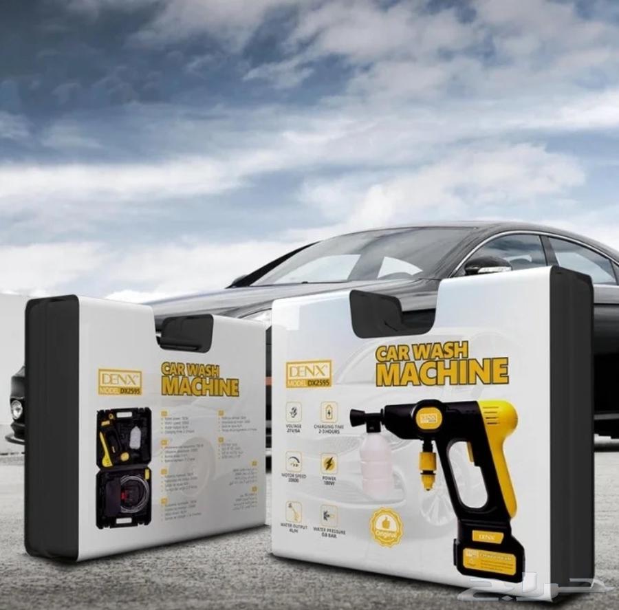 مضخة غسيل السيارات لاسلكي بقوة تصل ل30 بار64240299661186111