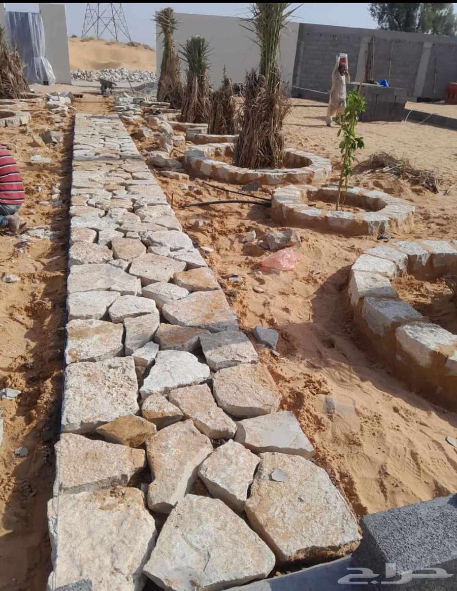 مقاول شبوك مزارع نخيل حجر طبيعي وتراث64240626670465112