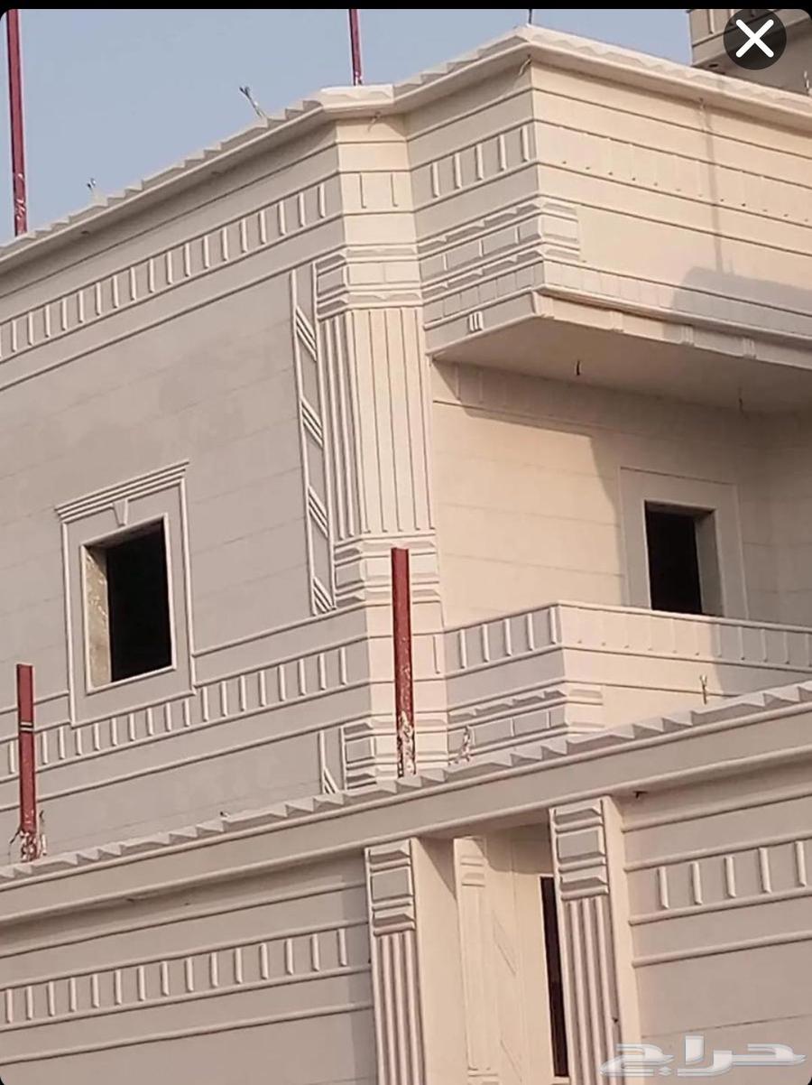 مقاول حجر ديكورات خارجية بطحاء الرياض لياسه ملونه كسر رخام64241652184705110