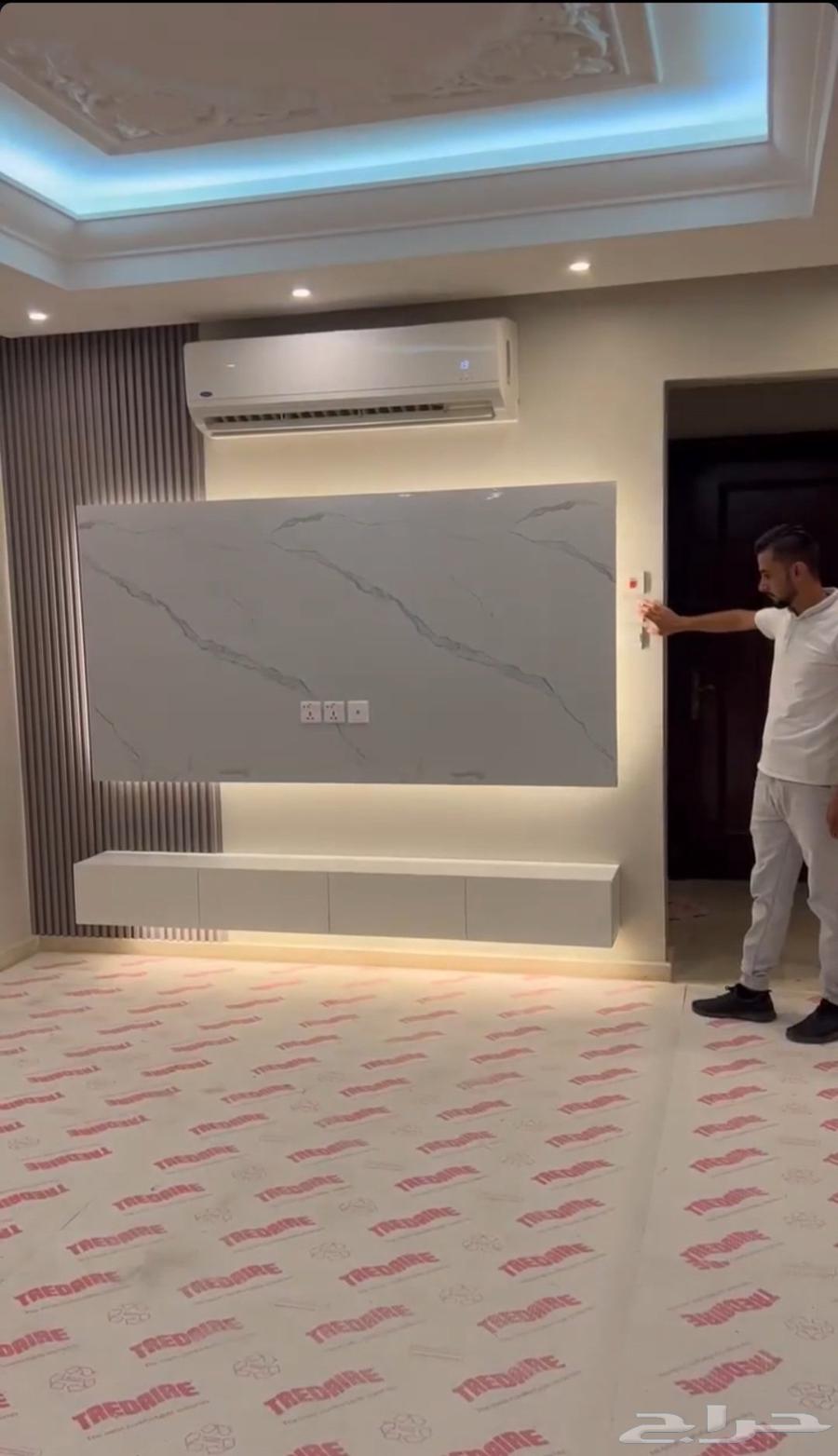 ديكورات شيبورد بديل الرخام بديل الخشب ورق جدران ترميم حديثه64240952415747114