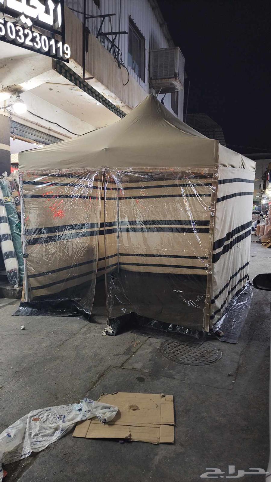 Dismantling and assembling fixed and mobile tents64241146416131113