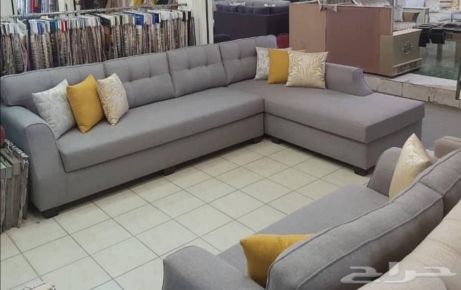 تفصيل وتنجيد حسب الطلب الزبون عندكم كنب قديم يرجع جديد64241654081411114