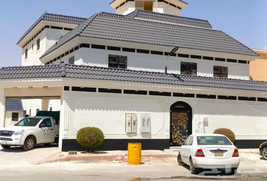 ديكورات واجهات خارجيه لياسه ملونه بطحاء الرياض كسر رخام حزام64240625130242111