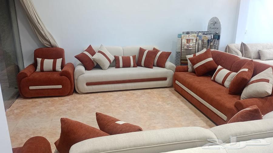 تفصيل جميع انواع الكنب والستائر والمجالس العربيه ومساند الضه64240298622339114