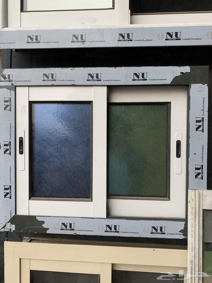 ابواب المنيوم دبل تفصيل مع تركيب64240787648131112