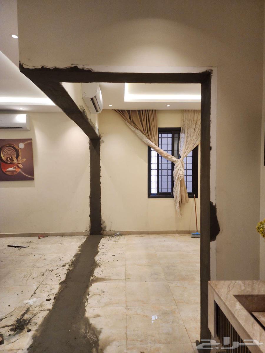 Cutting corrugated sheets, door and window openings, core cutting64241651551234110