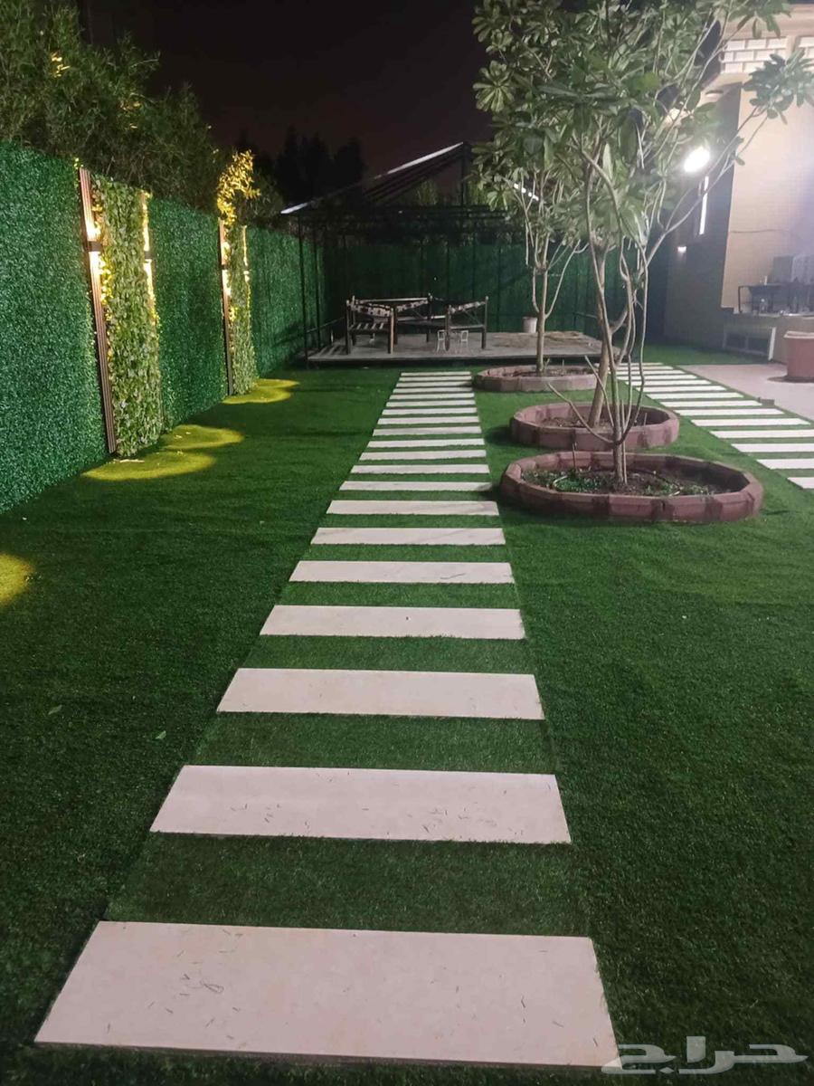 تركيب نجيله صناعي وطبيعي بجوده عاليه تنفيذ جميع أعما64244670106498114