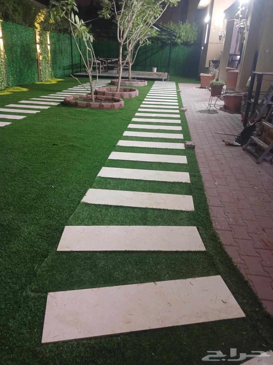 تركيب نجيله صناعي وطبيعي بجوده عاليه تنفيذ جميع أعما64244670106498113