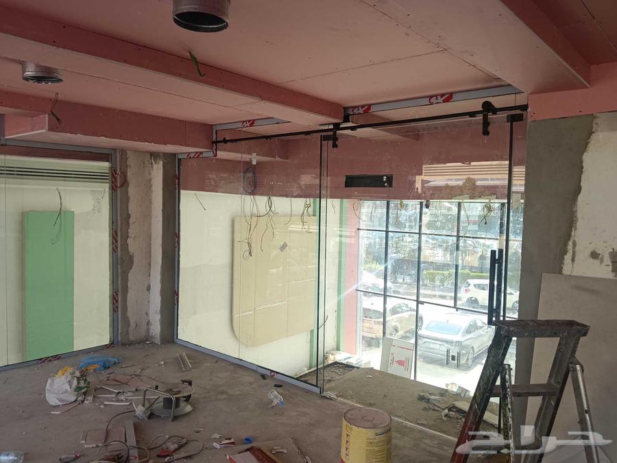 Secret glass and office partitions with installation of reflective stickers64240459328515110