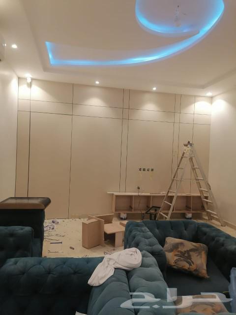 معلم دهانات وديكورات داخلي وخارجي ومضلات وسواتر64240951273217112