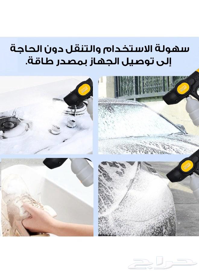 مضخة غسيل السيارات لاسلكي بقوة تصل ل30 بار64240299661186112