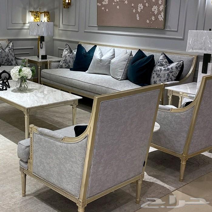 كنب تفصيل كلاسيكي ك فندق المدينة المنورة مع توصيل64241653524482113