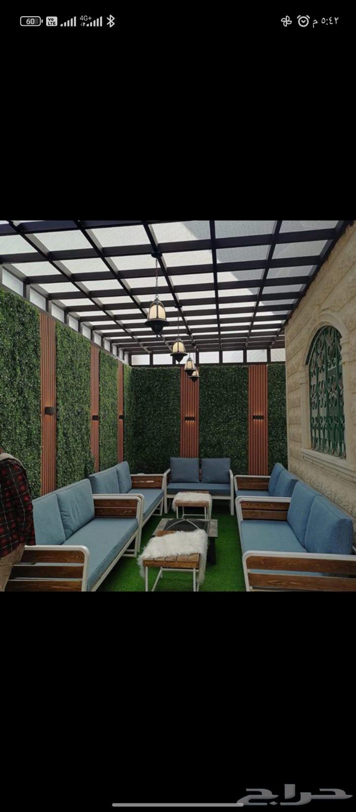 تنسيق حدائق وتركيب العشب الجدارى64241148364803114