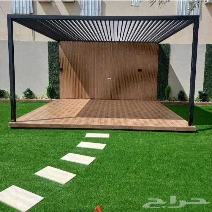 Building shaded councils and barriers in Riyadh64241846162307112