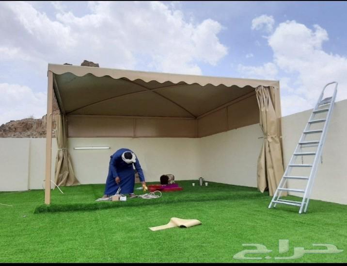 مظلات وسواتر وهناجر سندويش بنل مستودعات لجميع انواع الحداده64241485483651113