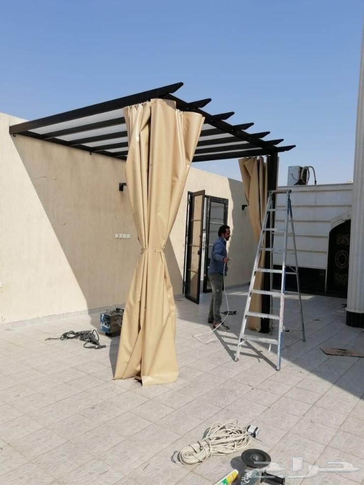 مظلات وسواتر وهناجر سندويش بنل مستودعات لجميع انواع الحداده64241485483651110