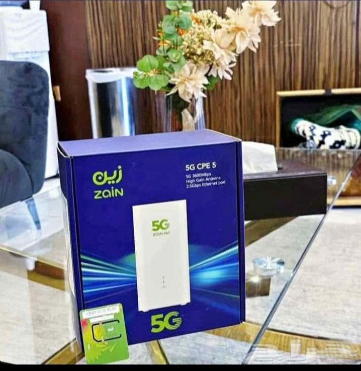 عرض باقات 5G المنزلية من زين ابتداء  من 239 ريال  شه64241844484995113