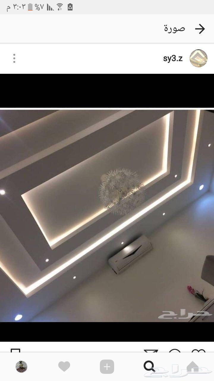 شغل جبس بورد سمنت بورد ديكور شاشة64240460171138110