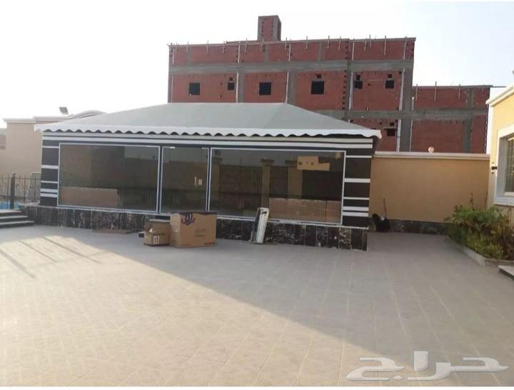 Building shaded councils and barriers in Riyadh64241846162307110