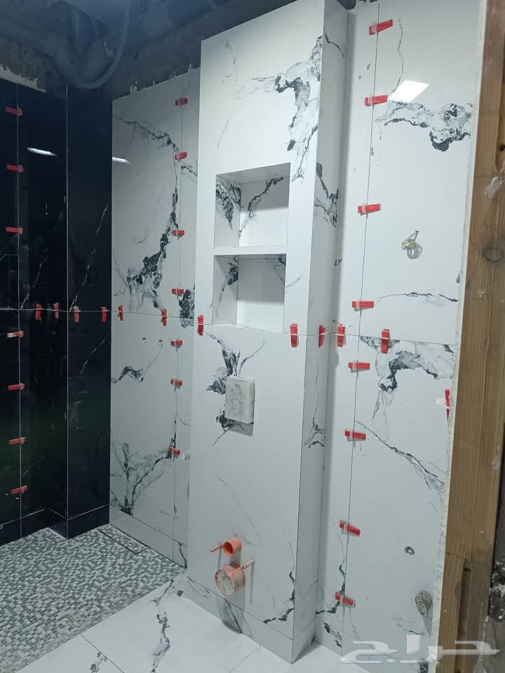 معلم بلاط باكستاني مبلط سيراميك بورسلان رخام تركيب مسبح64240627580802111