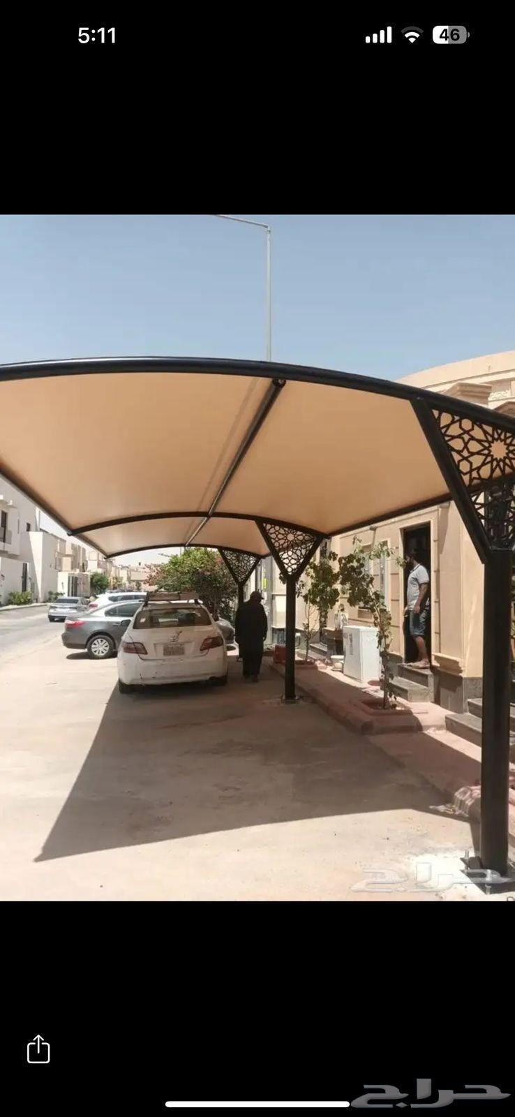 اقمشه خيام شعر تفصيل مجلس بيت شعر في مكه مظلات سواتر مكه64240626199042113