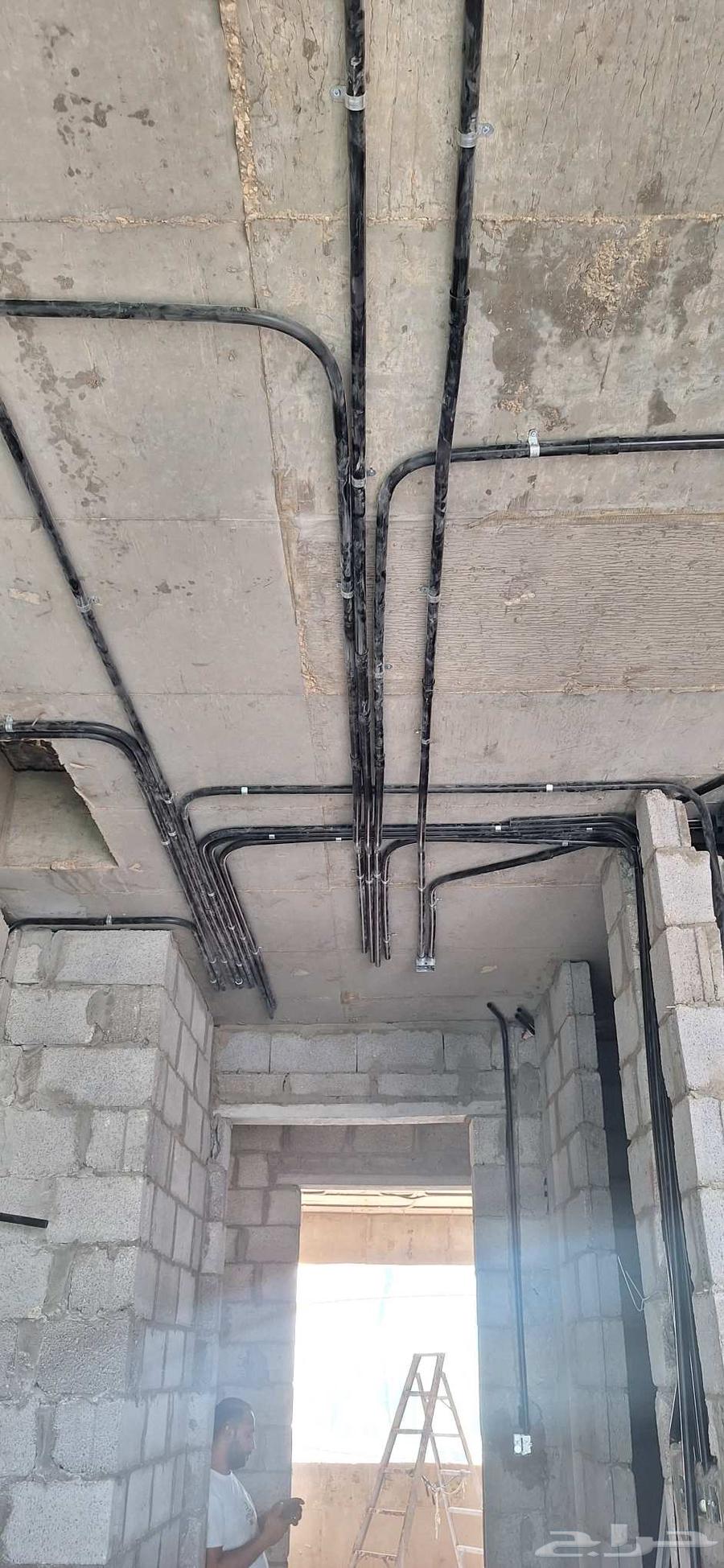 مقاول أعمال كهربائيه فلل قصور استراحات جميع اعمال الكهرباء64241652264193113