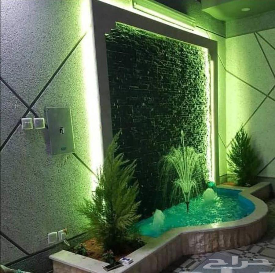 تنسيق حدائق بالرياض فلل والاستراحات وجميع انواع العشب الاصطن64241486950275114