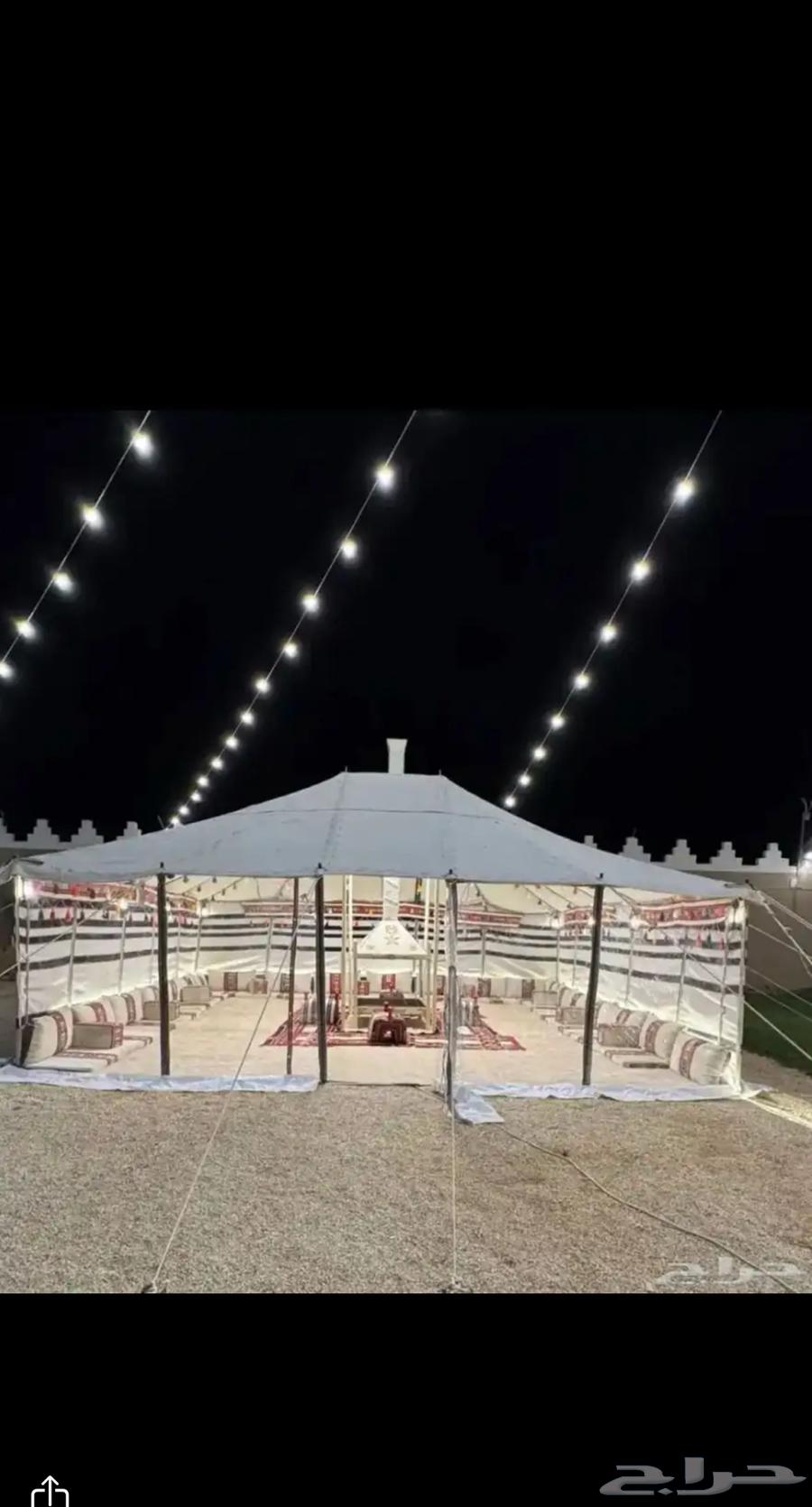 لدينه لوازم المخيمات بيوت شعر جميع المقاسات ابيض وأسود غرف64244834155779110