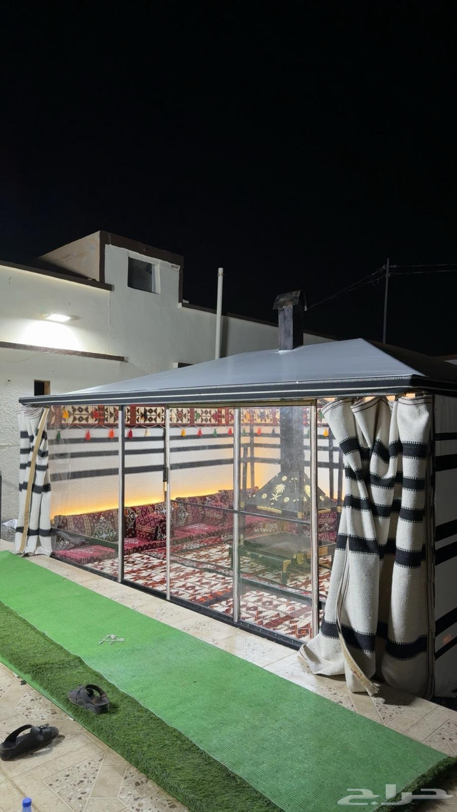 بيت الشعر المطور على هيكل حديد64254507363457110