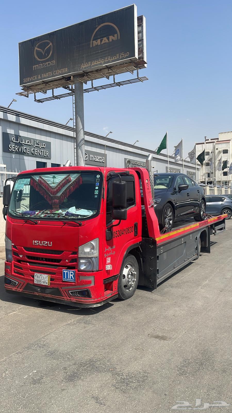 Riyadh flatbed available empty from northern Tabuk Al Qurayyat64254825495169110