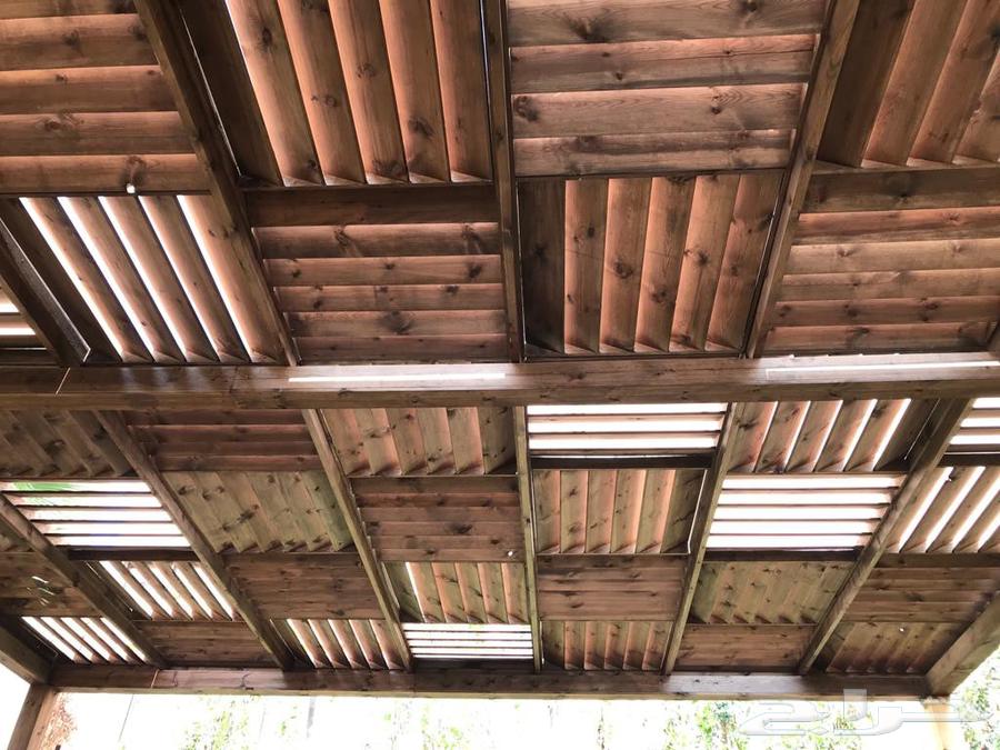 مظلات خشبيه مواقف سيارات64250137182083110