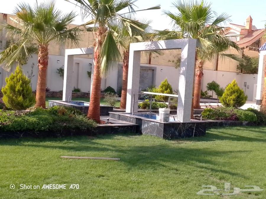 توزيع الالوان من رخام وحجر وسراميك واماكن النوافير والشلالان64254318107905110