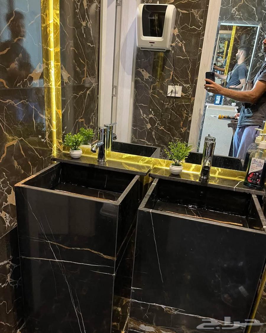 تركيب وتصنيع جميع أنواع الأحواض الرخام والسيراميك والديكورات64254669264643110