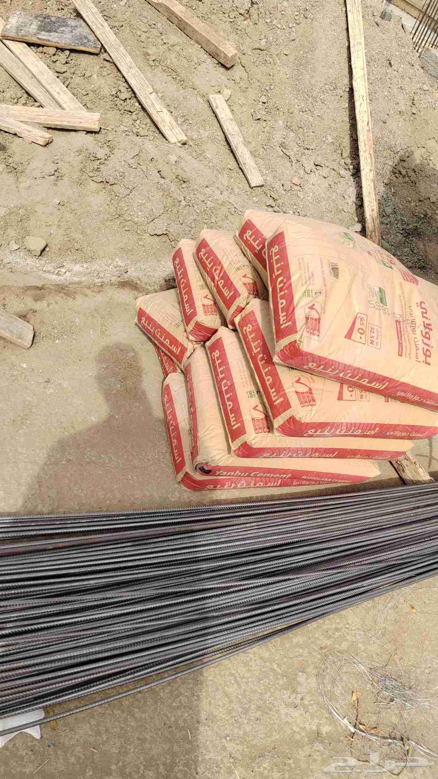 Cement, gravel, bricks, Attab, Damok, mortar, Riyadh's gravel64253986244481114