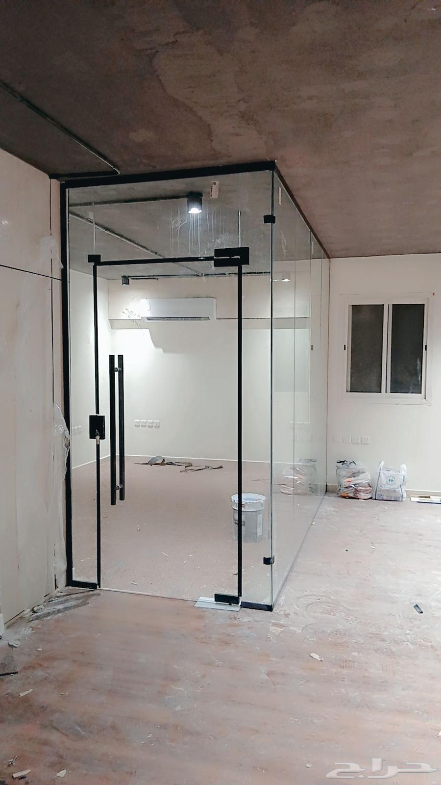 صيانة ابواب زجاج محلات تفصيل زجاج سكوريت ابواب64406096420097113