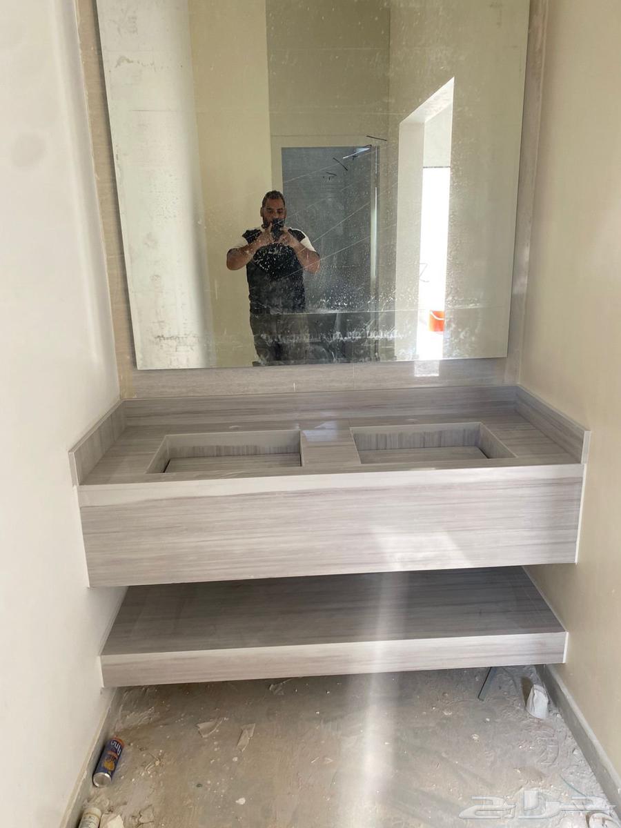 مغاسل رخام وكونترات طبيعي وصناعي64254509578371114