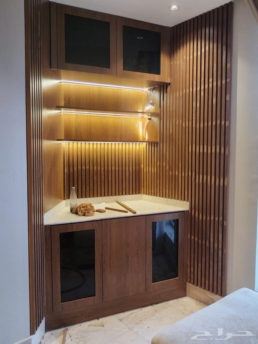 ديكورات دهانات اخشاب رفوف خزآن ركن كافيه64249721804163110