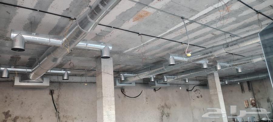 تكيف مركزي ومراوح شفط وهودات وتنفيذ أعمال دكت64254507686659111