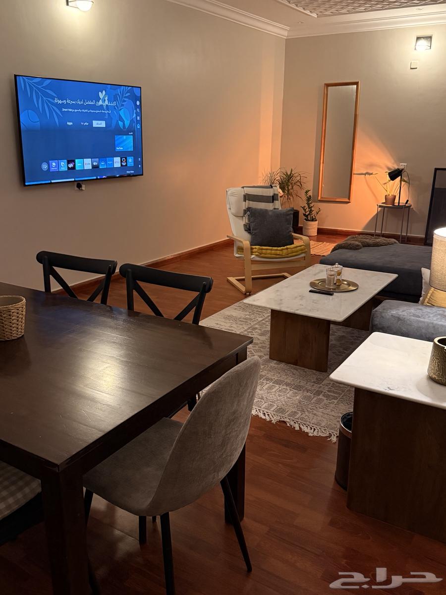 شقة عوائل مؤثثة للايجار الشهري64254310871810114